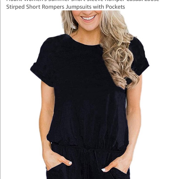 HOUNT Other - Hount women’s shirt sleeve romper